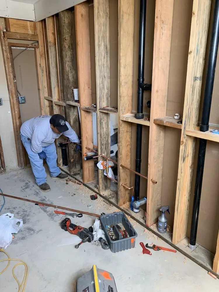 Commercial rough-in plumbing for Gas Line Repair in Fornis